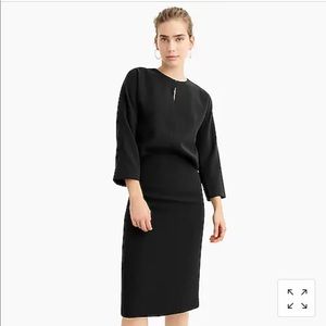 NWT ivory J. Crew Pencil Skirt in 365 Crepe